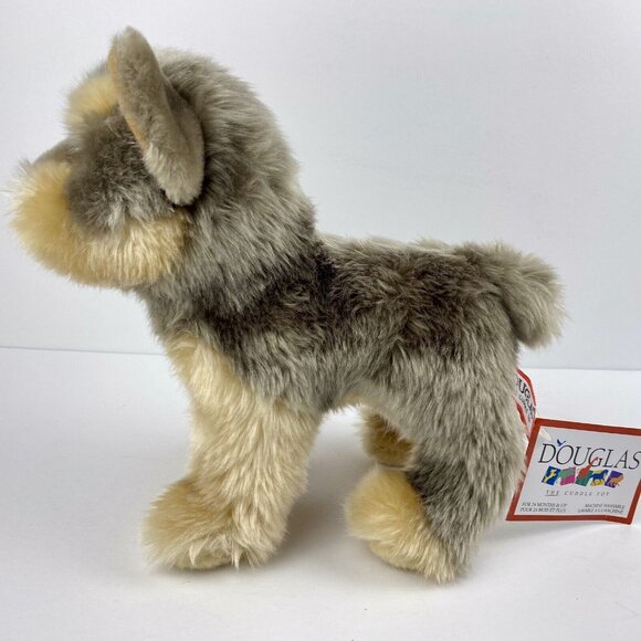 Douglas Cuddle Toys Yorkie Puddin', 10 in dog plush, stuffed toy with tags - Picture 3 of 10